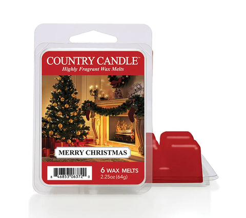 Country Candle - Merry Christmas - Waxmelt - 64g