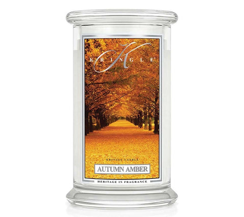 Kringle Candle – Autumn Amber – Duftkerze – 624g