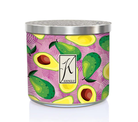 Avocado & Palm - 3 Docht Duftkerze - 411g
