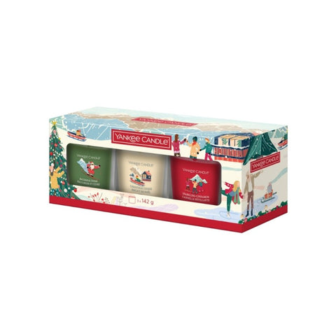 Yankee Candle - Season Classics - Geschenkset - 3x Duftkerze 143g