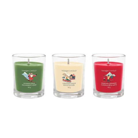 Yankee Candle - Season Classics - Geschenkset - 3x Duftkerze 143g