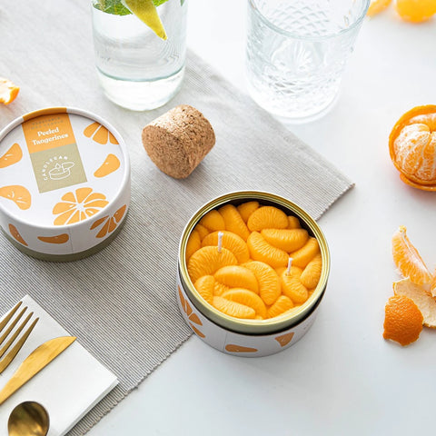 CandleCan - Peeled Tangerines - Gourmet Duftkerze - 300g