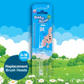 Brush-Baby – BabySonic Ersatzbürstenköpfe – 0-18 Monate – 2 Stück – Bild 2