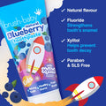 Brush-Baby – Blueberry Kinderzahnpasta – ab 3 Jahre – 50ml – Bild 2