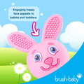 Brush-Baby – Bobbie Bunny Beißring – Eukalyptus Grün – Bild 7
