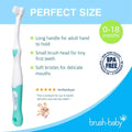 Brush-Baby – FirstBrush Babyzahnbürste – 0-18 Monate – Doppelpack – Bild 3