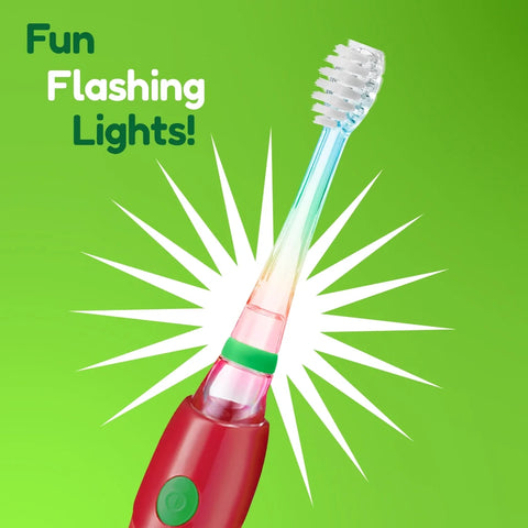 Brush-Baby – KidzSonic Elektrische Kinderzahnbürste – Dinosaurier – ab 3 Jahre – Bild 5