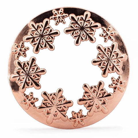 Purple River - Snowflake - Kerzenaufsatz