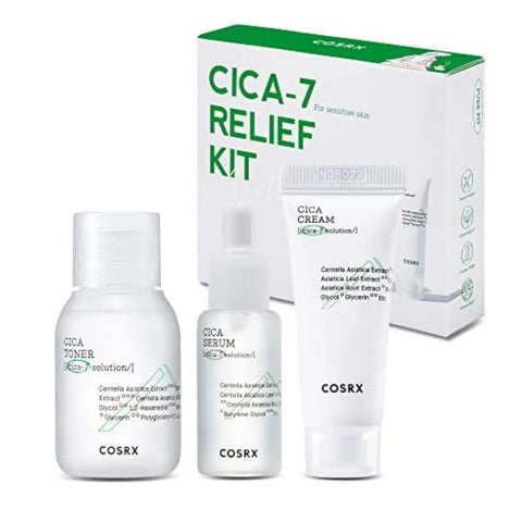 COSRX – CICA-7 Relief Kit – Pflegeset – 3-teilig