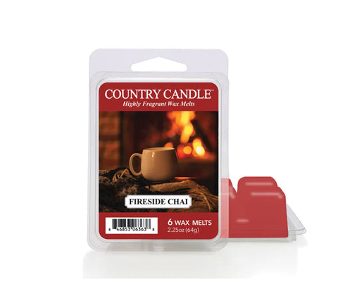 Country Candle - Fireside Chai - Waxmelt - 64g