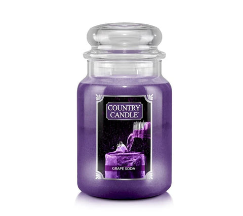 Country Candle - Grape Soda - Duftkerze - 680g