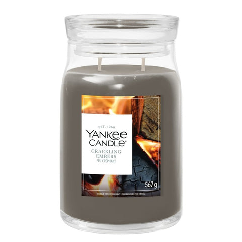 Yankee Candle - Crackling Embers - Signature 2 Docht Duftkerze - 567g
