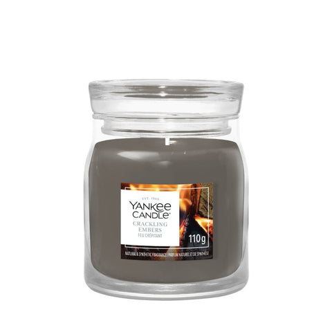 Yankee Candle - Crackling Embers - Signature Duftkerze - 110g
