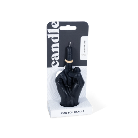 CandleHand - F*ck You - Black - Skulpturkerze - 80g