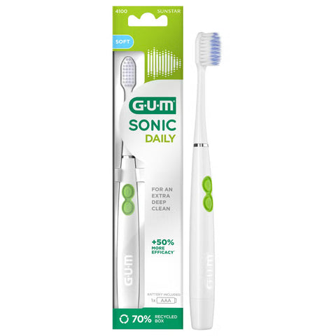 GUM - SONIC DAILY Schallzahnbürste - Weiß