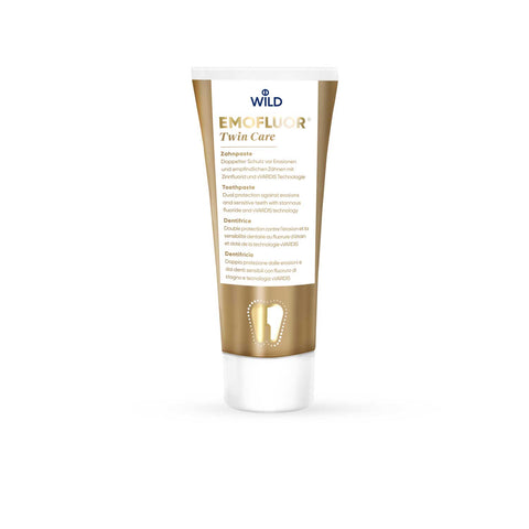 Dr. Wild – EMOFLUOR Twin Care – Zahnpasta für empfindliche Zähne – 75ml