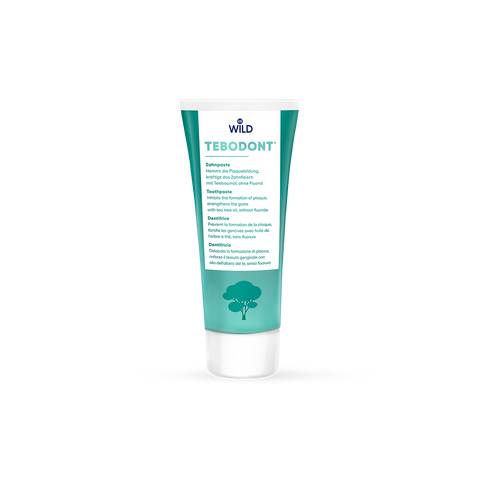 Dr. Wild – TEBODONT – Zahnpasta mit Teebaumöl ohne Fluorid – 75ml