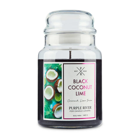 Purple River - Black Coconut Lime - Duftkerze - 623g