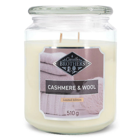 Candle Brothers - Cashmere & Wool - Duftkerze - 510g