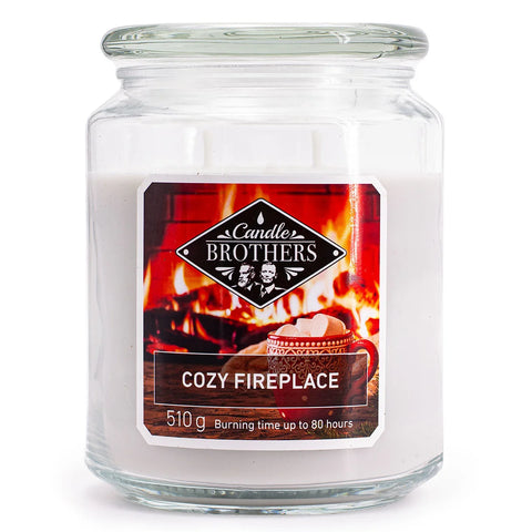 Candle Brothers - Cozy Fireplace - Duftkerze - 510g