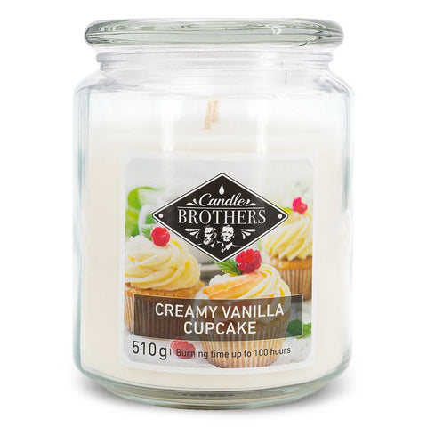 Candle Brothers - Creamy Vanilla Cupcake - Duftkerze - 510g