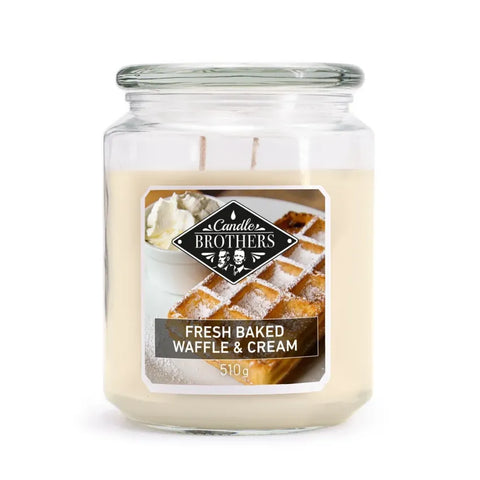 Candle Brothers - Fresh Baked Waffle & Cream - Duftkerze - 510g