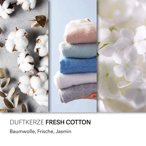 Candle Brothers - Fresh Cotton - Duftkerze - 510g