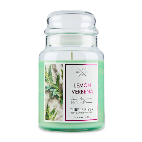 Purple River - Lemon Verbena - Duftkerze - 623g