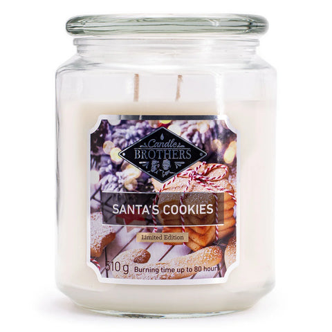 Candle Brothers - Santas Cookies - Duftkerze - 510g