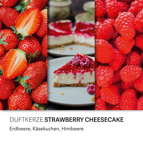 Candle Brothers - Strawberry Cheesecake - 3 Layer Duftkerze - 510g