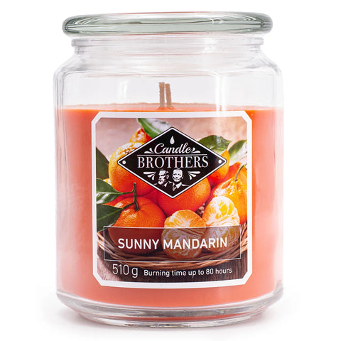 Candle Brothers - Sunny Mandarin - Duftkerze - 510g