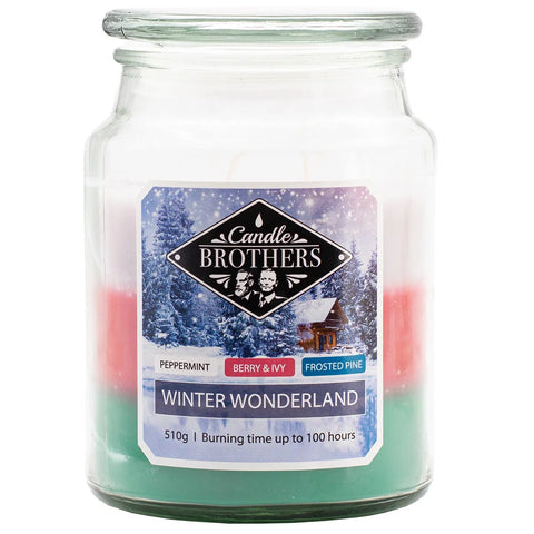 Candle Brothers - Winter Wonderland - 3 Layer Duftkerze - 510g