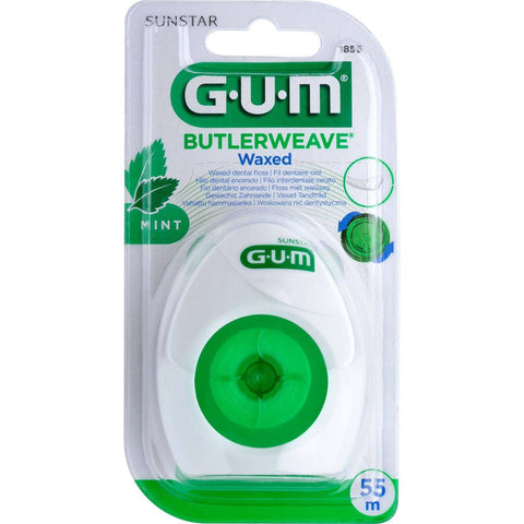 GUM® ButlerWeave® Waxed Mint – Zahnseide - 55 m