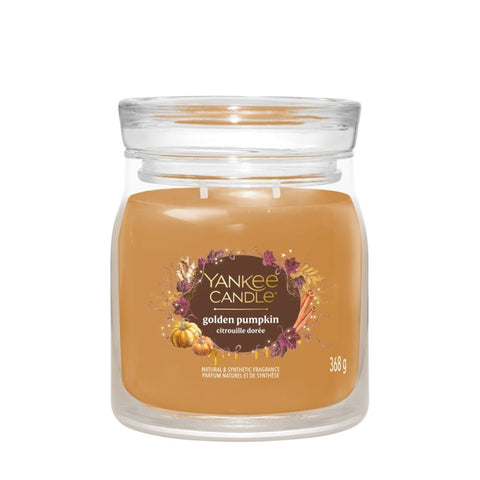 Yankee Candle - Golden Pumpkin - Signature 2 Docht Duftkerze - 368g