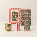 Paddywax Adopo Duft-Quintett Tiger – 5-teiliges Geschenkset: Duftkerze, Diffuser, Matches, Journal & Notizblock