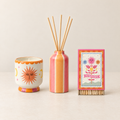 Paddywax Adopo Duft-Trio Sun – 3-teiliges Geschenkset: Duftkerze, Diffuser & Matches
