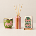 Paddywax Adopo Duft-Trio Tiger – 3-teiliges Geschenkset: Duftkerze, Diffuser & Matches