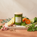 Paddywax Eco Green - Verbena & Lemongrass - Duftkerze - 226g mit Duftzutaten: Zitrone, Eukalyptus, Mandarine, Bergamotte, Zitronengras, wilde Verbene, Geranienblätter, Rose, Moschus, Zeder und Sandelholz