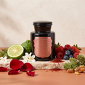 Paddywax Apothecary NOIR - Saffron Rose - Duftkerze - 226g mit Duftzutaten: Bergamotte, reife Beeren, Jasmin, Rose, Safran, Eichenmoos und Bernstein