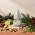 Paddywax Christmas - Cypress & Fir - White Stacked Tree - Duftkerze - 198g mit Duftzutaten: Bergamotte, Zitronenschale, rote Waldbeeren, Mistel, Sandelholz, Vanille, Zypresse, Douglasie und Kiefer
