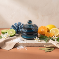 Paddywax Beam - Saltwater & Suede - Duftkerze - 85g mit Duftzutaten: Ozon, Bergamotte, Zitrusfrüchte, Mandarine, blaue Koralle, Jasmin, Neroli, Salbei, Gurjunbalsam, weiße Hölzer und Lorbeerblatt