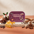 Paddywax Bistro - Christmas Pudding - Fruit & Spices - Tin Duftkerze - 127g mit Duftzutaten: getrocknete Früchte, Zitrusschale, Zimt, Nelke und Muskat