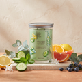Yankee Candle Cucumber Mint Cooler - Signature 2 Docht Tumbler - 567 mit Duftzutaten: Zitrone, Eukalyptus, Orange, grüne Minze, Grapefruit, Gurke, Jasmin, Schlehe und weißer Moschus