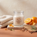 Yankee Candle Warm Cashmere - Signature 2 Docht Duftkerze 368g mit Duftzutaten: Orange, Kaschmirholz, Bernstein, Kardamom, Sandelholz, Moschus, Patschuli und Vanille