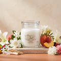Yankee Candle White Gardenia - Signature 2 Docht Duftkerze - 368g mit Duftzutaten: Gardenie, Jasmin, Lilie, Freesie, Pfirsich, Beere, Nelke, Moschus und holzige Noten