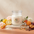 Yankee Candle Sweet Vanilla Horchata - Signature 2 Docht Duftkerze - 368g mit Duftzutaten: Reismilch, Orangenschale, Yuzu, Rose, Jasmin, Steinobst, Sandelholz, Bernstein, Kardamom und Vanille