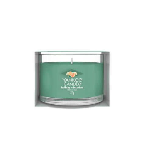 Yankee Candle - Holiday Winterfest - Votivkerze im Glas - 37g