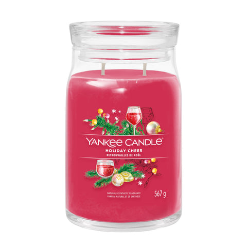 Yankee Candle - Holiday Cheer - Signature 2 Docht Duftkerze 567g