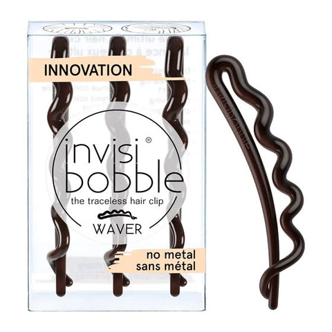 invisibobble – WAVER Pretty Dark – Haarspange – 3 Stück