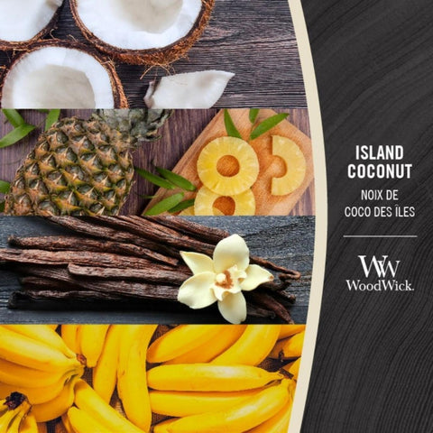 WoodWick - Island Coconut - Ellipse - 454g